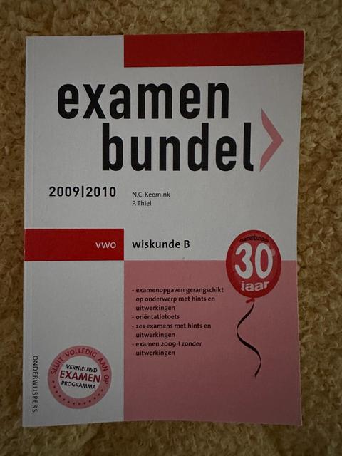 9789006075588-Examenbundel-Wiskunde-B-Vwo-20092010
