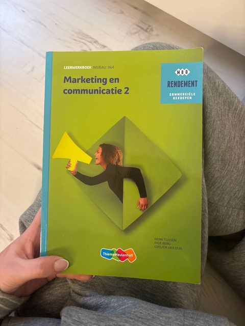 9789006372281-Marketing-communicatie-Niveau-34-deel-2-Leerwerkboek