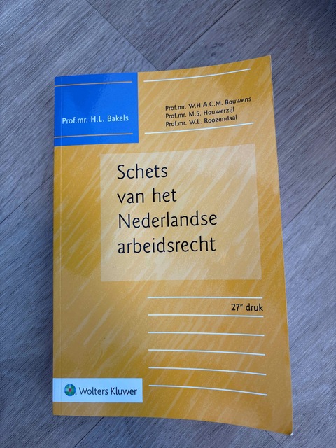 9789013172539-Schets-van-het-Nederlandse-arbeidsrecht