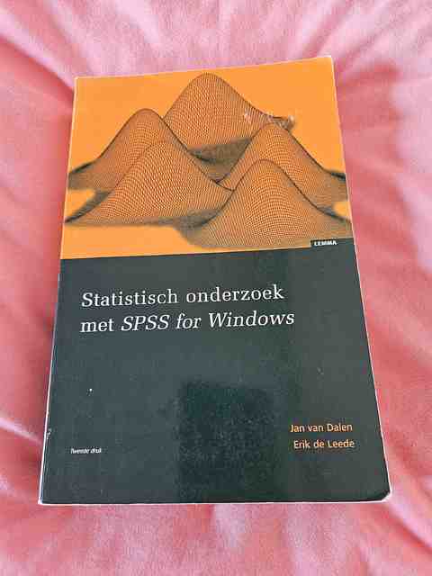 9789059312661-Statistisch-onderzoek-met-SPSS-for-Windows
