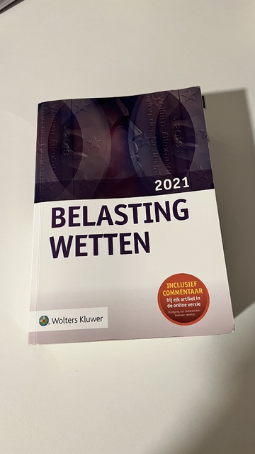 9789013161151-Belastingwetten-2021