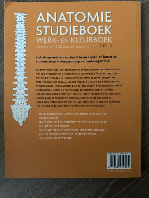 9789089989925-Anatomie-Studieboek-Werk-en-Kleurboek