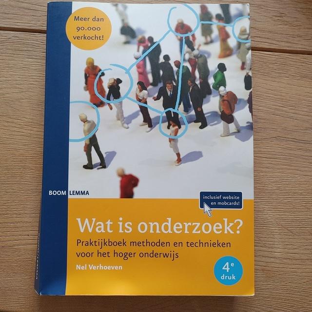 9789059316713-Wat-is-onderzoek-Methoden-en-technieken-voor-het-Hoger-Onderwijs-Praktijkboek