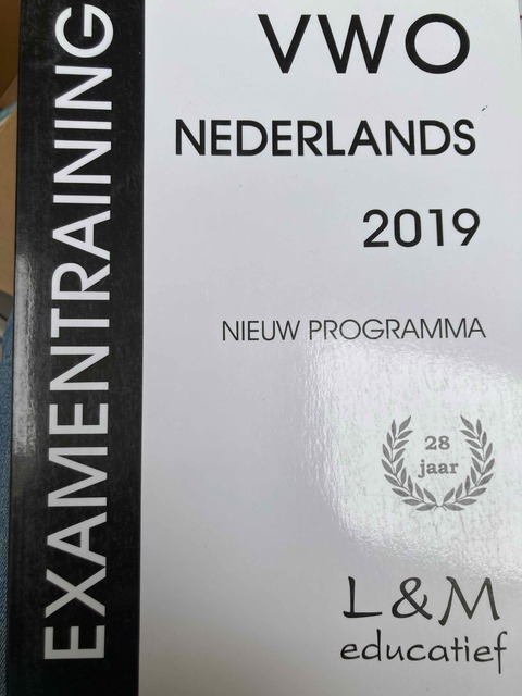9789054894148-Examentraining-Vwo-Nederlands-2019