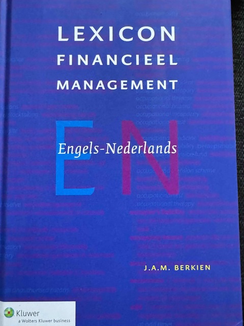 9789013072358-Lexicon-Financieel-Management