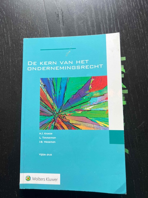 9789013151800-De-kern-van-het-ondernemingsrecht