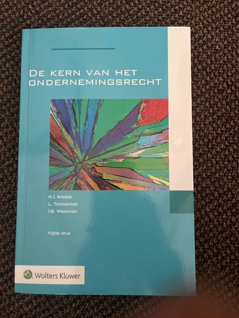 9789013151800-De-kern-van-het-ondernemingsrecht