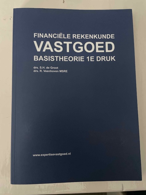 9789083161006-Financiele-rekenkunde-Vastgoed-basistheorie-1e-druk-