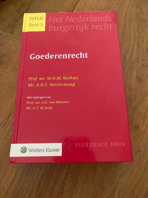 9789013143874-Pitlo-3--Goederenrecht