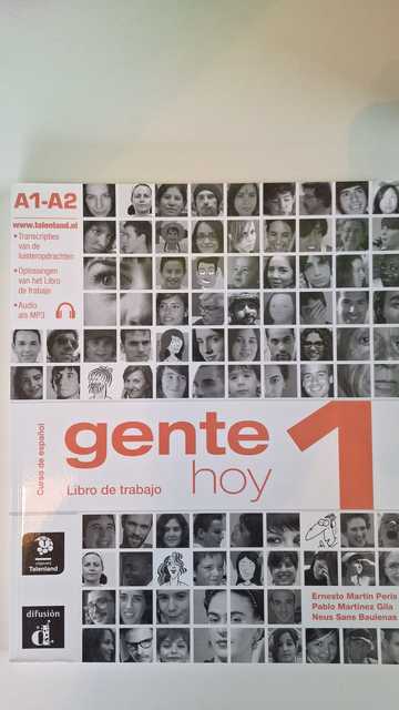 9789463250061-GENTE-hoy-1--Libro-de-trabajo--Talenland-versie-A1-A2-Libro-de-trabajo