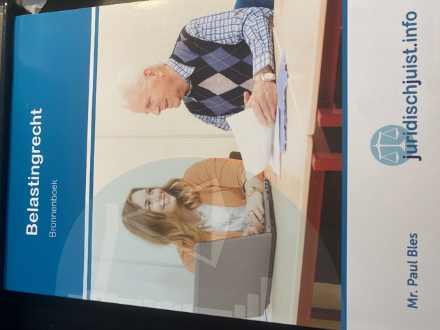 9789037235531-Belastingrecht-Bronnenboek