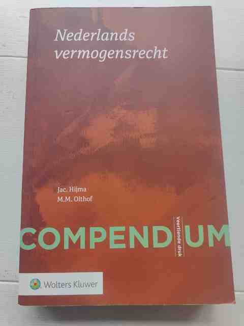 9789013157499-Compendium-Nederlands-vermogensrecht