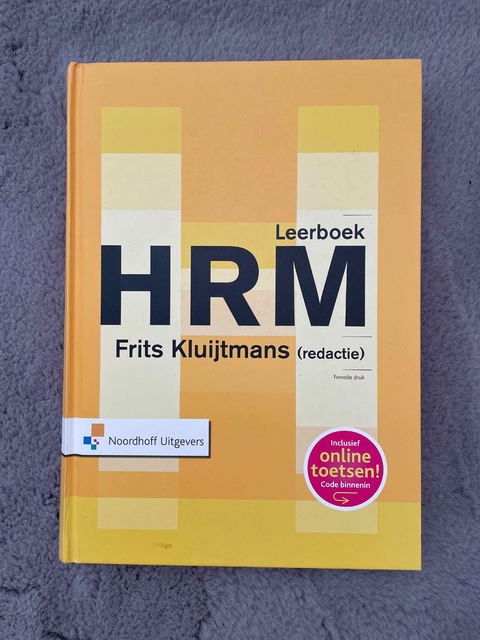9789001834432-Leerboek-human-resource-management
