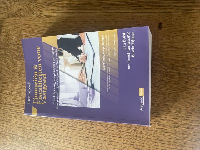 9789083285986-Theorieboek-Fanancien-Fiscaliteiten-voor-Vasgoed