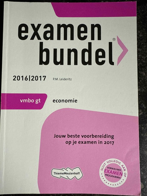 9789006629125-Examenbundel-vmbo-gt-Economie-20162017