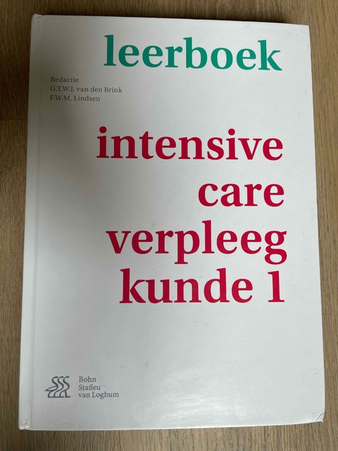 9789036814294-Intensive-care-verpleegkunde-Leerboek