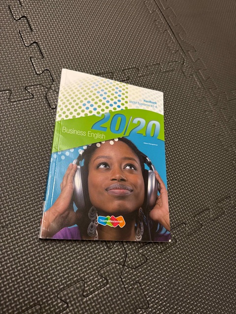 9789006814507-2020-Business-English-Handboek-N3-4-sector-Economie