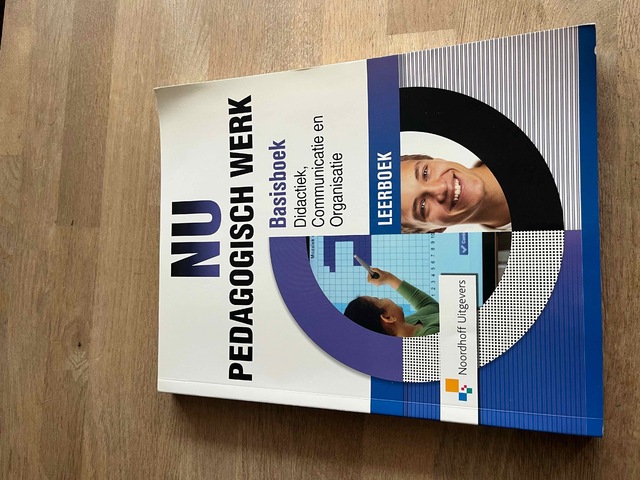 9789001836733-Nu-pedagogisch-werk-didactiekcommunicatie-organisatie-Leerboek-Basisboek