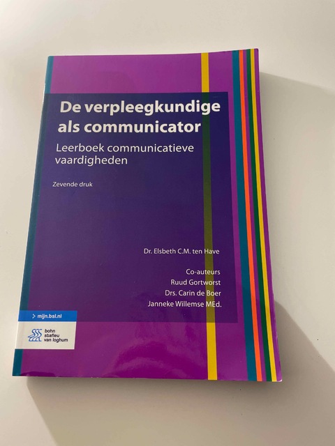9789036825290-De-verpleegkundige-als-communicator