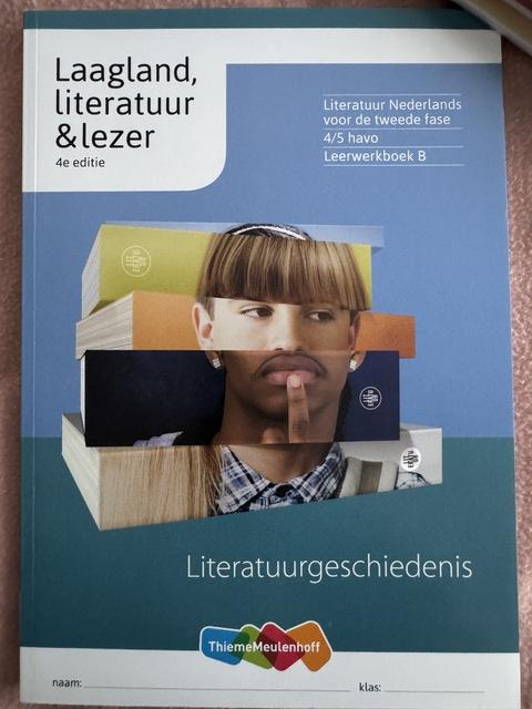 9789006371369-Laagland-Literatuurgeschiedenis-45-havo-Leerwerkboek-B