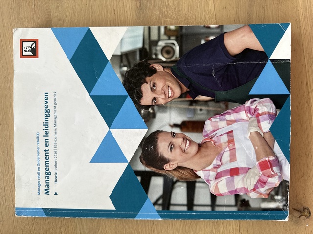 9789462831087-Management-en-leidinggeven-ESS-examen-management-generiek-2016-theorie