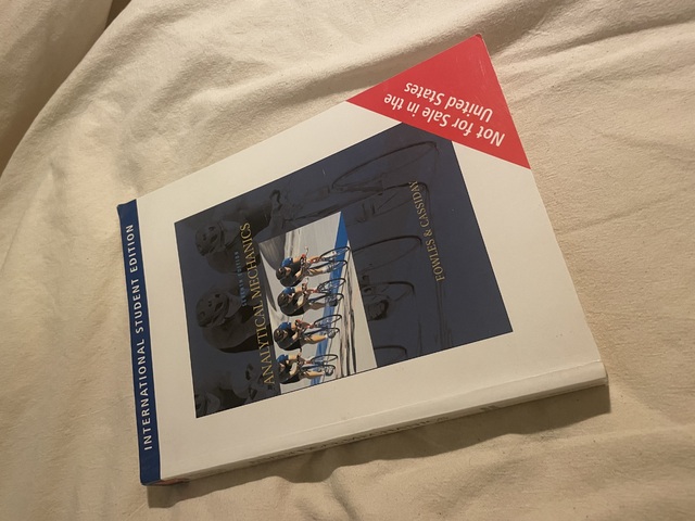 9780534408138-Analytical-Mechanics-International-Edition