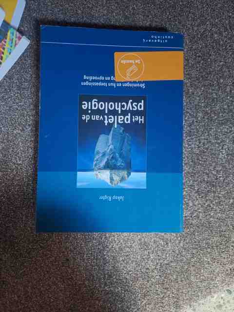 9789046900109-Het-palet-van-de-psychologie