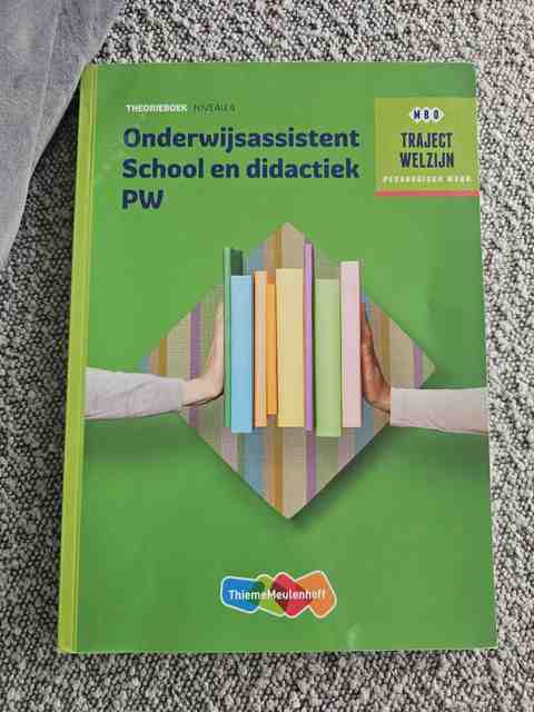 9789006858877-Onderwijsassistent-School-en-didact-SL-Niveau-4-Theorieboek