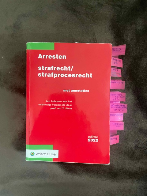 9789013167337-Arresten-strafrechtstrafprocesrecht-2022