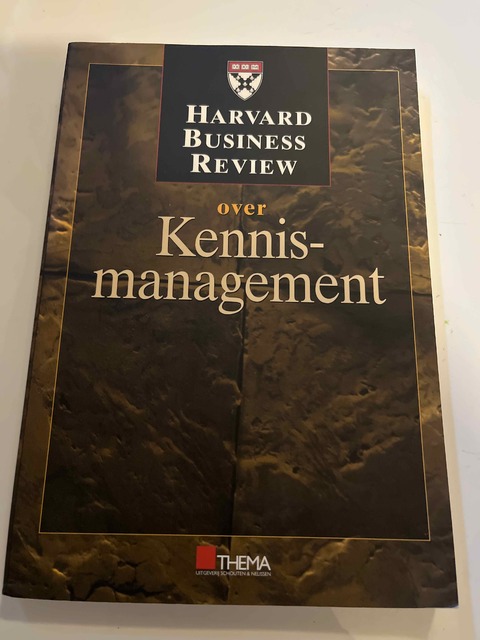 9789070512934-Harvard-business-review-kennismanagement