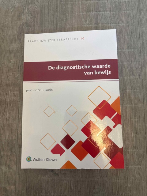 9789013133219-De-diagnostische-waarde-van-bewijs