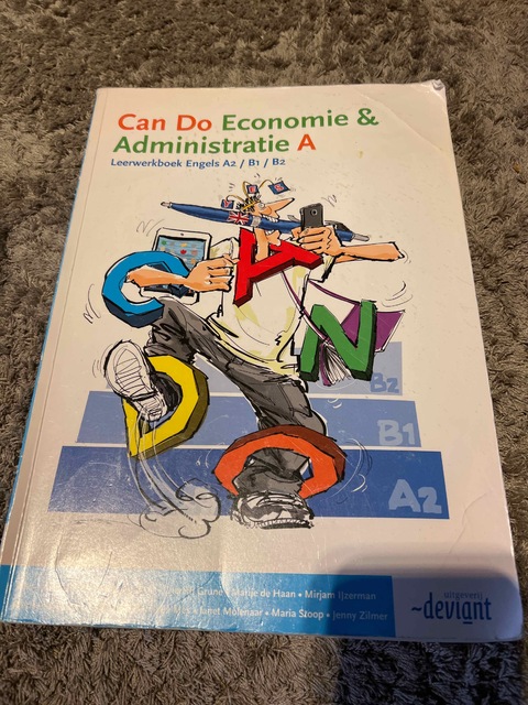 9789491699351-Economie-administratie-A-Engels-A2B1B2-Leerwerkboek