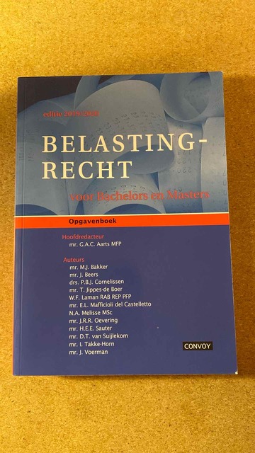 9789463171694-Belastingrecht-Bachelors-Masters-2019-2020
