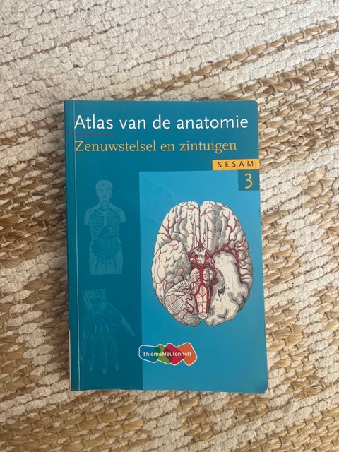 9789006952339-Atlas-van-de-anatomie-3-Zenuwstelsel-en-zintuigen