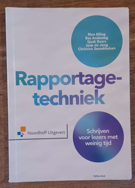 9789001841744-Rapportagetechniek