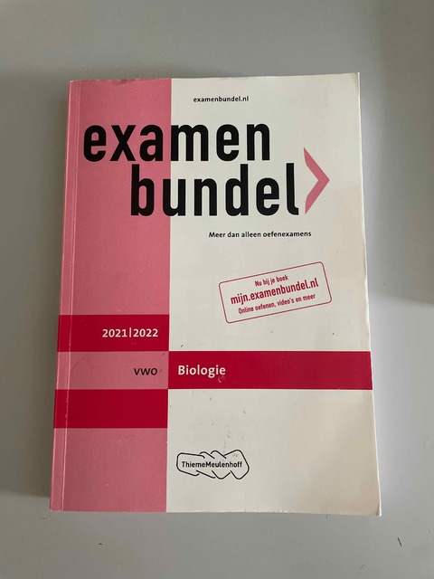 9789006491692-Examenbundel-vwo-Biologie-20212022