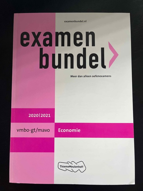 9789006781229-Examenbundel-vmbo-gtmavo-Economie-20202021