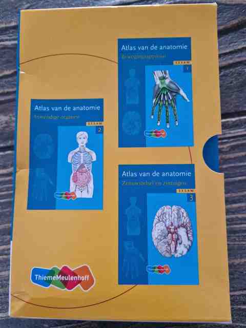 9789006952346-Atlas-vd-anatomie-delen-123-in-cassette