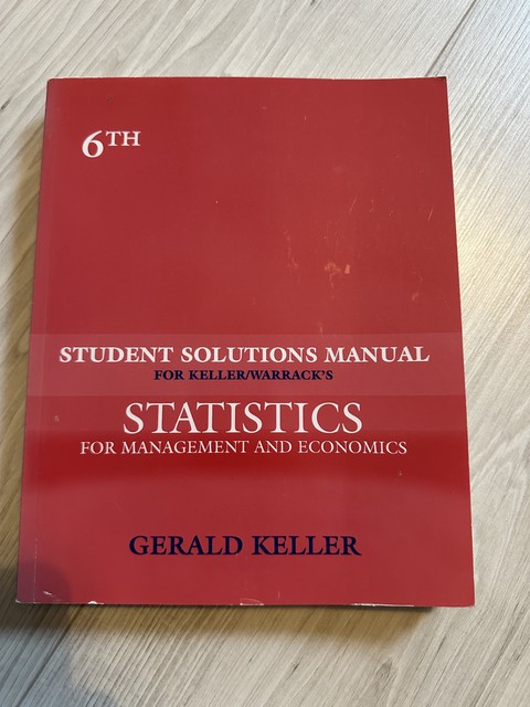 9780534391911-Statistics-For-Management-Economics