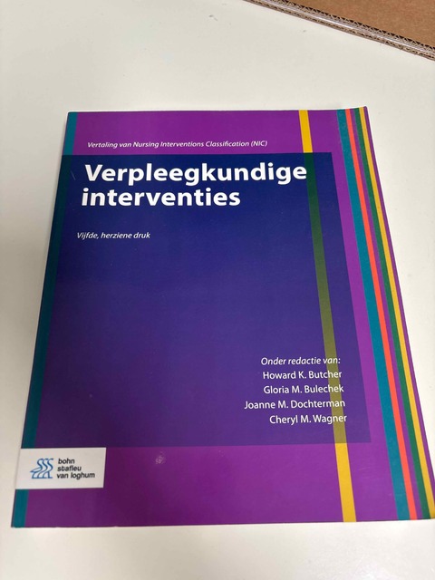 9789036824729-Verpleegkundige-interventies
