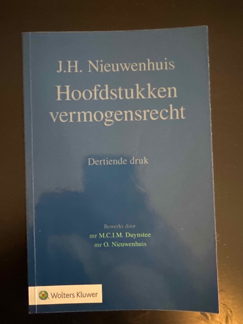 9789013167177-Hoofdstukken-vermogensrecht