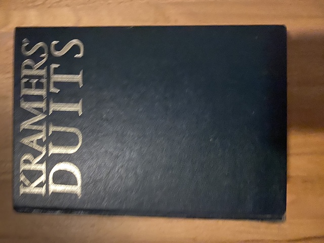 9789000009190-Kramers-woordenboek-duits