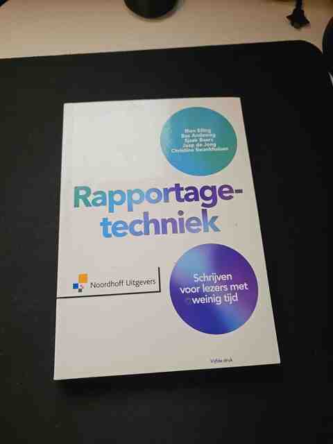 9789001841744-Rapportagetechniek
