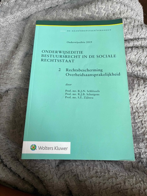 9789013146394-Onderwijseditie-Bestuursrecht-in-de-sociale-rechtsstaat-2.-Rechtsbescherming-Overheidsaansprakelijkheid