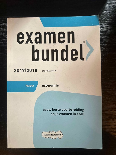9789006391831-Examenbundel-Economie-Havo-20172018
