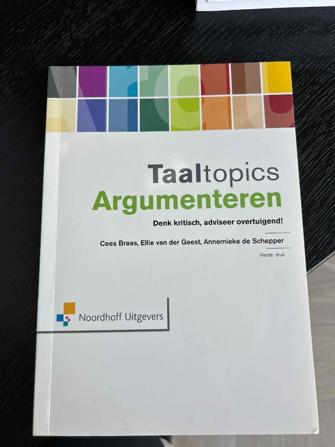 9789001809485-Taaltopics-argumenteren
