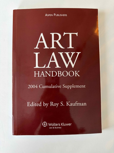 9780735547131-Art-Law-Handbook