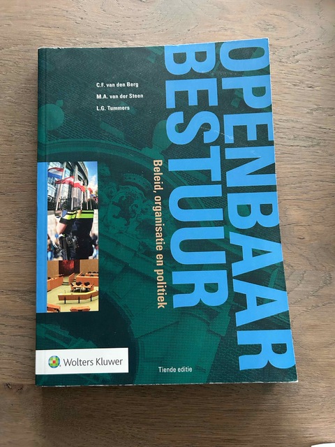 9789013159929-Openbaar-Bestuur-beleid-organisatie-en-politiek