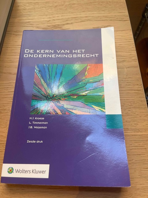9789013164336-De-kern-van-het-ondernemingsrecht