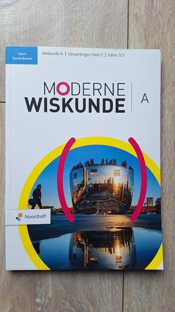 9789001054694-Moderne-Wiskunde-havo-A-2-uitwerkingenboek